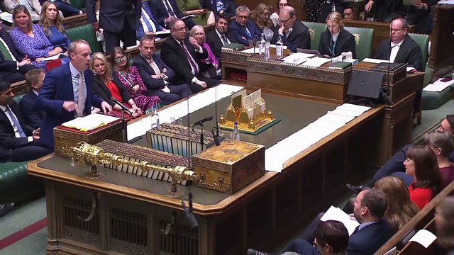 WATCH BACK: Deputy PM Dominic Raab takes questions in parliament