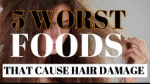 5 Worst Food Items That Cause Hair Damage | Sushmita's Diaries