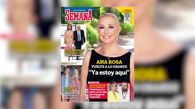 Isabel Preysler y Mario Vargas Llosa, ¿viven separados?