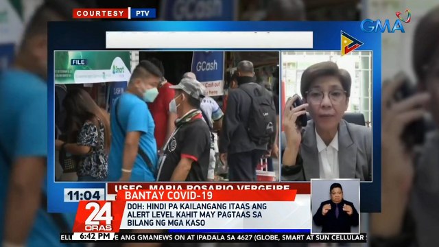 DOH: Hindi pa kailangang itaas ang alert level kahit may pagtaas sa bilang ng mga kaso | 24 Oras