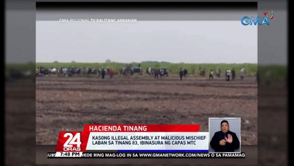 Kasong illegal assembly at malicious mischief laban sa Tinang 83, ibinasura ng Capas MTC | 24 Oras