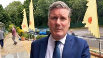 Labour leader Sir Keir Starmer visits Crawley