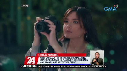 Arra San Agustin, ibinahagi ang masayang experience sa set ng 'Lolong' | 24 Oras