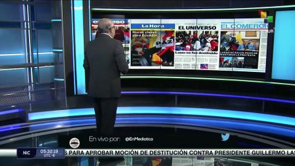 En Clave Mediática 29-06: En Ecuador fracasa intento de destitución contra Guillermo Lasso