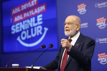 Saadet Partisi Genel Başkanı Karamollaoğlu, "düzensiz göç" konusunu değerlendirdi