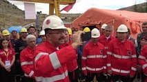 Bakan Soylu, Kütahya'da maden kazası tatbikatına katılan ekiplere telefonla seslendi
