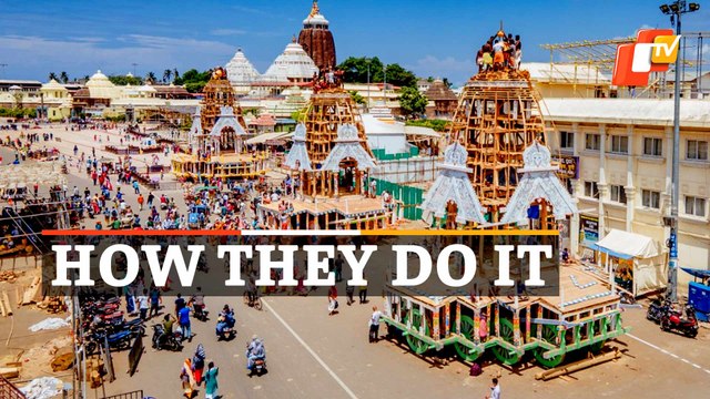 Rath Yatra Of Lord Jagannath | How Gigantic Chariots Are Made