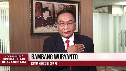 Ucapan Hari Bahayangkara Ke 76 Oleh Ketua Komisi III DPR RI Bambang Wuryanto