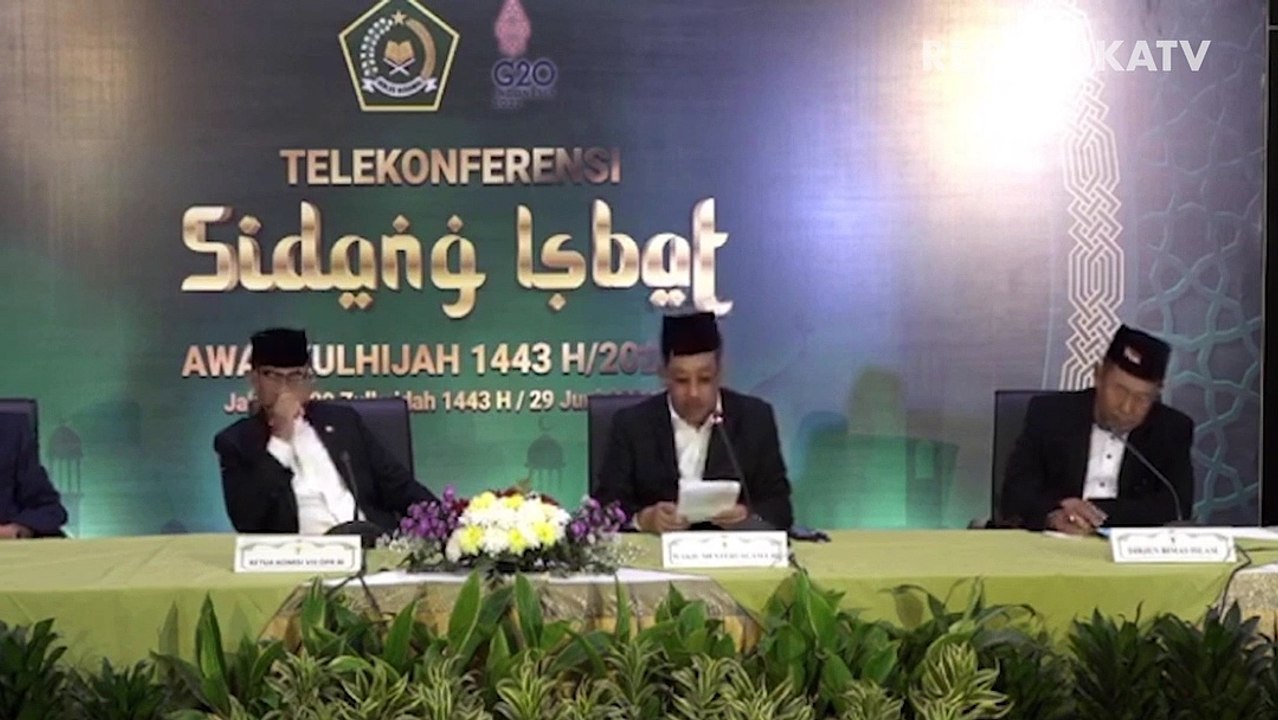 Pemerintah Tetapkan Idul Adha 1443 H Tanggal 10 Juli