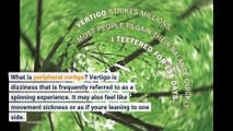 9 Easy Facts About Vertigo Guide Causes, Symptoms and Treatment Options Explained