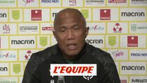 Kombouaré : «Blas, Simon et Lafont ont un bon de sortie» - Foot - L1 - Nantes