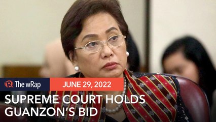 Supreme Court issues TRO vs Rowena Guanzon