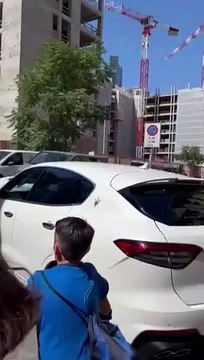 Lukaku arriva in sede Inter