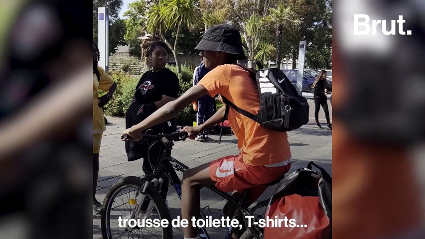 Des élèves de Pantin traversent la Normandie à vélo