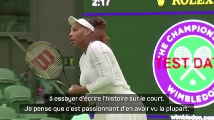Wimbledon - Shriver : "Serena, un héritage pour toujours"