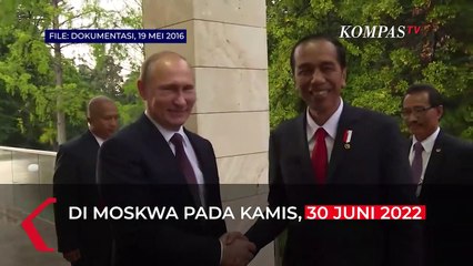 Terkuak! Ini yang Bakal Dibahas Jokowi-Putin di Rusia 30 Juni 2022 Besok
