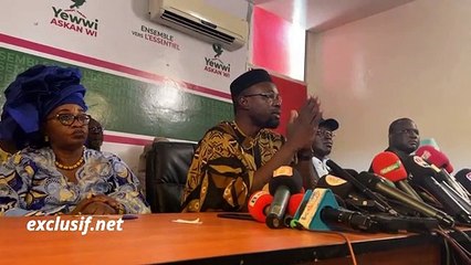 Ousmane Sonko : "Notre principal adversaire ce n'est pas Macky mais la justice..."