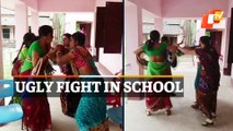 Viral Video | Ugly Fight In School Over Mid-Day Meal; Children Suffer