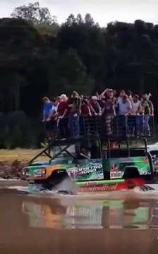 Remake de Titanic avec un 4x4 pas si tout terrain que ça