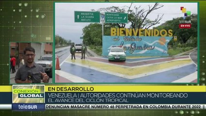 Autoridades de La Guaira, Venezuela monitorean avance del ciclón tropical