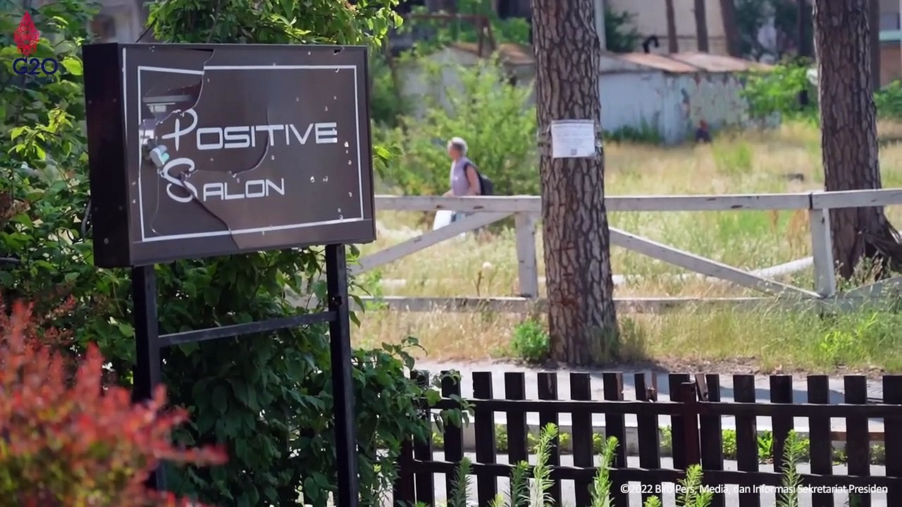 Presiden Jokowi dan Ibu Iriana Kunjungi Kota, Kyiv, 29 Juni 2022