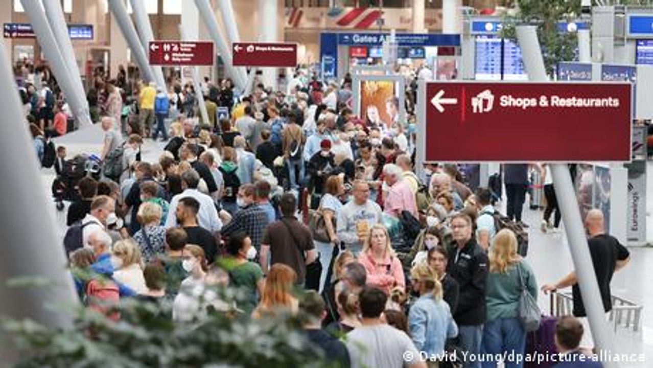 Chaos an den Flughäfen