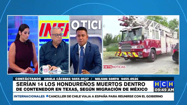 Adicional a los cuatro iniciales, 10 cadáveres más están en proceso de identificación : Canciller hondureño