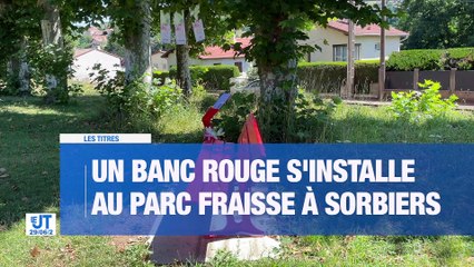 À LA UNE : Le nouvel entraîneur de l'ASSE, Laurent Battles a été présenté à la presse aujourd'hui / Un Toques en Truck s'installe au CHU / Un banc rouge à Sorbiers.