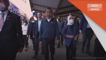 Krisis Ukraine-Rusia | Jokowi tiba di Kyiv