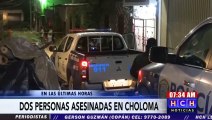 ¡Sangriento! Dos hombres son asesinados en diferentes hechos en Choloma