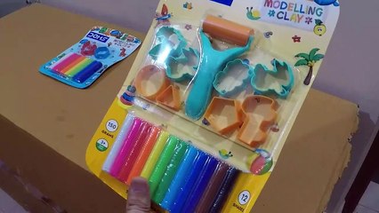 Unboxing and Review of DOMS Modelling Clay for creative kids