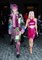 Megan Fox s Pink Metallic Two Piece Set Gave Barbie a Run for Her Money