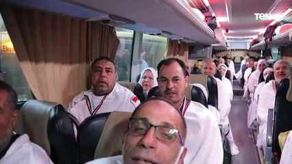 بدء تفويج حجاج بيت الله الحرام من المدينة المنورة إلي مكة المكرمة