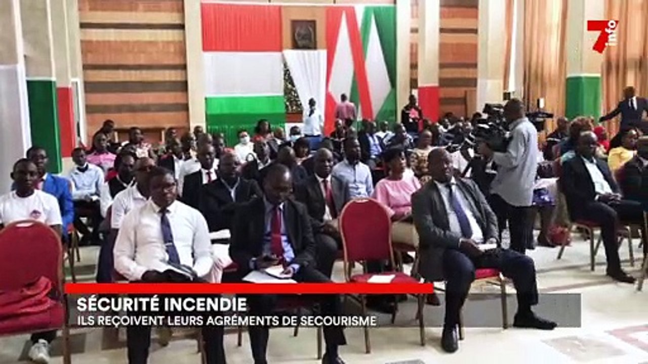 Sécurité incendie : remise d'agréments de secourisme