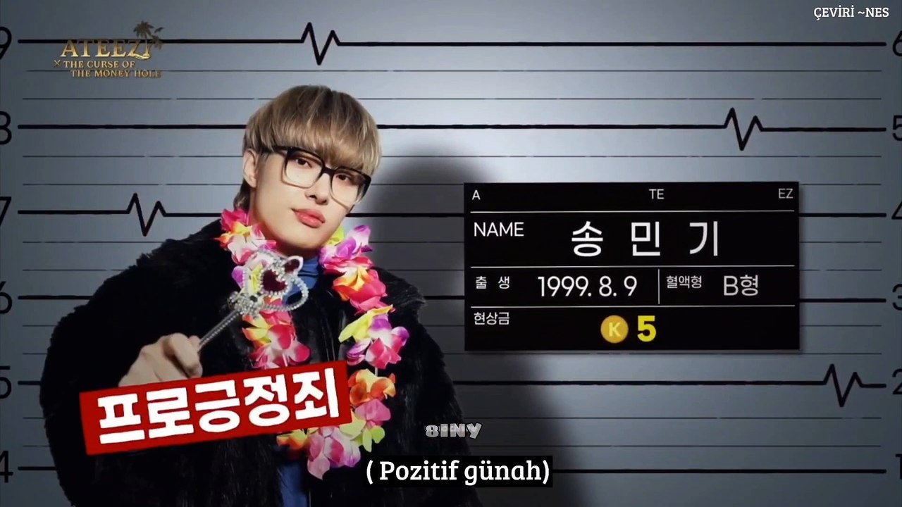 [TR] ATEEZ THE CURSE OF THE MONEY HOLE 1.Bölüm (Türkçe Altyazılı)