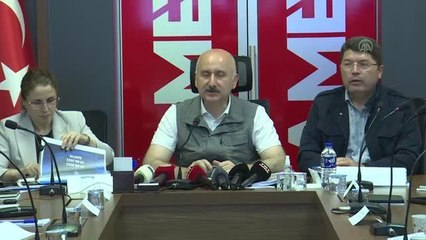 Bakan Karaismailoğlu: "Geçen yıl 11 Ağustos'tan sonra çok önemli çalışmalar yaptık. Bu çalışmalarla bu afetin etkilerini minimize ettik"