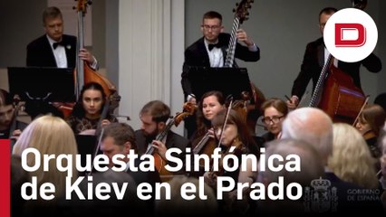 Líderes de la OTAN y la UE asisten al concierto de la Orquesta Sinfónica de Kiev en el Prado