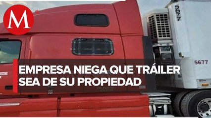 "El tráiler no pertenece a mi empresa": Dueño de empresa Betancourt Trucking