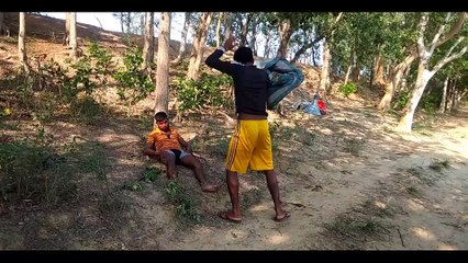 Girl and boy in the forest funny video hotsell
