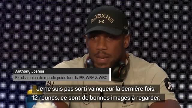Poids lourds - Joshua : Ma défaite contre Usyk appartient au passé