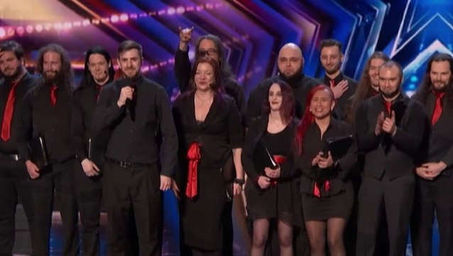 ‘Metal Choir’ Drags Britney Spears’ ‘Toxic’ to Hell on ‘America’s Got Talent’ | Billboard News