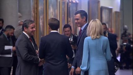 Los líderes internacionales disfrutan en el Prado de una cena de José Andrés