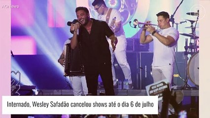 Wesley Safadão é internado por hérnia de disco e prolonga afastamento dos palcos. Saiba detalhes