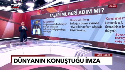 Dünyanın Konuştuğu İmza: Başarı Mı, Geri Adım Mı? - Ekrem Açıkel ile TGRT Ana Haber