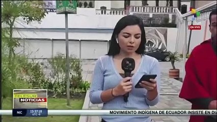Sectores sociales mantienen paro nacional en Ecuador