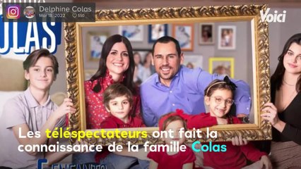 Voici : Delphine Colas (Familles nombreuses) : ce terrible drame à l’origine de son changement de vie