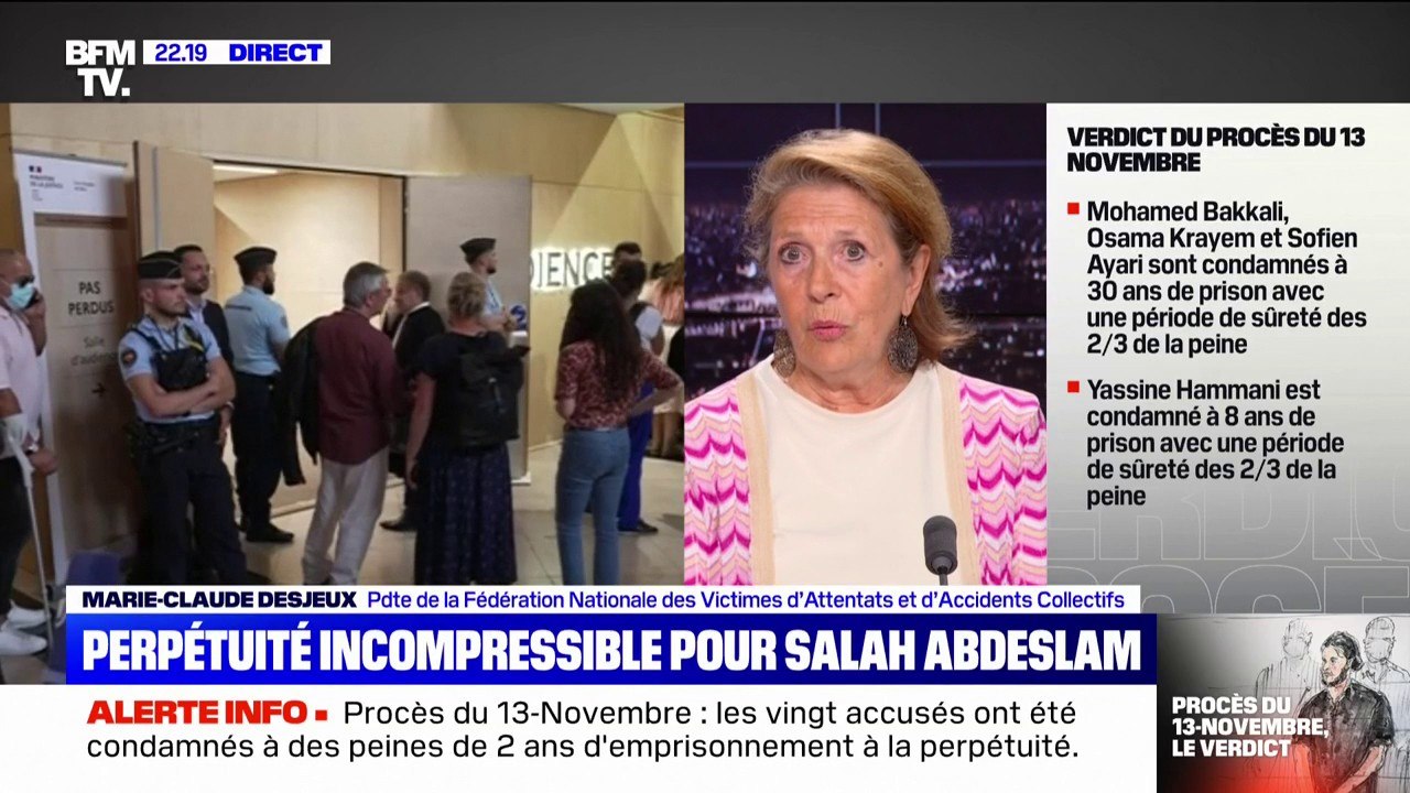 13-Novembre: Marie-Claude Desjeux craint des "chocs post-traumatiques" pour les victimes à l'issue du procès
