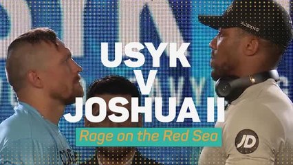 Usyk v Joshua II - Rage on the Red Sea