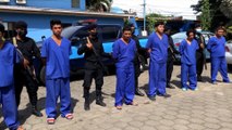 Policía captura 7 sujetos acusados de cometer diversos delitos en Masaya