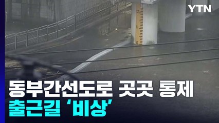 동부간선·올림픽대로 등 곳곳 통제...출근길 '비상' / YTN